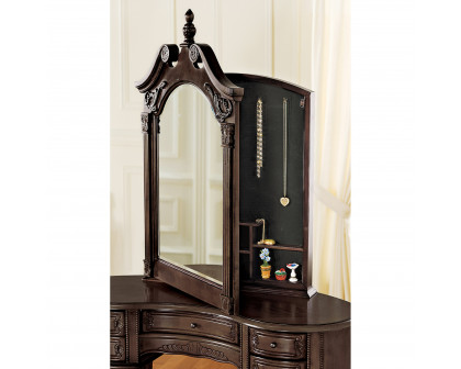 Toscano - The Queen Anne Dressing Table with Mirror in Cherry