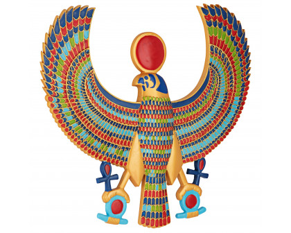 Toscano - Horus Egyptian Falcon God Wall Plaque