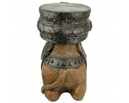 Toscano - The Kasbah Camel Sculptural Side Table in Designer Resin