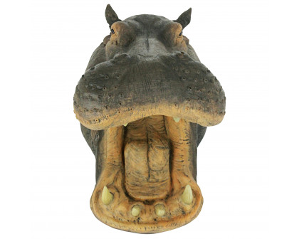 Toscano - Huey the Hippo Garden Statue