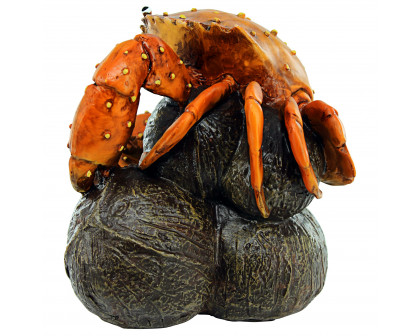 Toscano - Coastal Crab Hard Nut to Crack Garden Statue