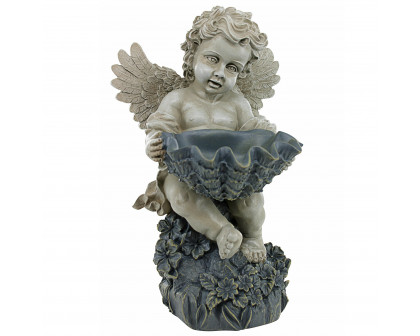 Toscano - Heavenly Offering Cherub Garden Statue