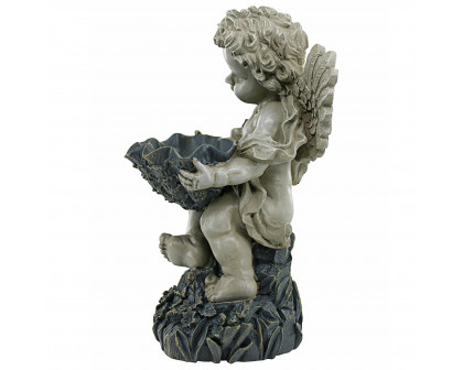 Toscano - Heavenly Offering Cherub Garden Statue