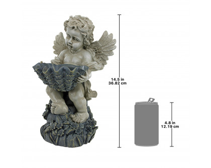 Toscano - Heavenly Offering Cherub Garden Statue