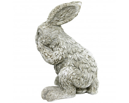 Toscano - Clem the Confused Bunny Rabbit Garden Statue