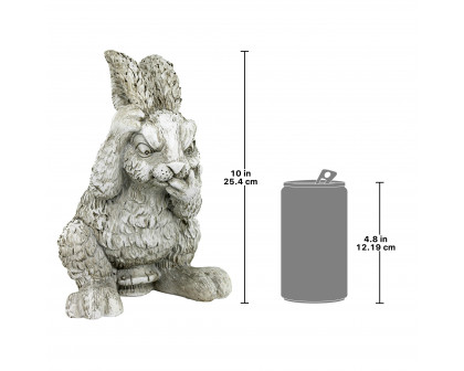 Toscano - Clem the Confused Bunny Rabbit Garden Statue