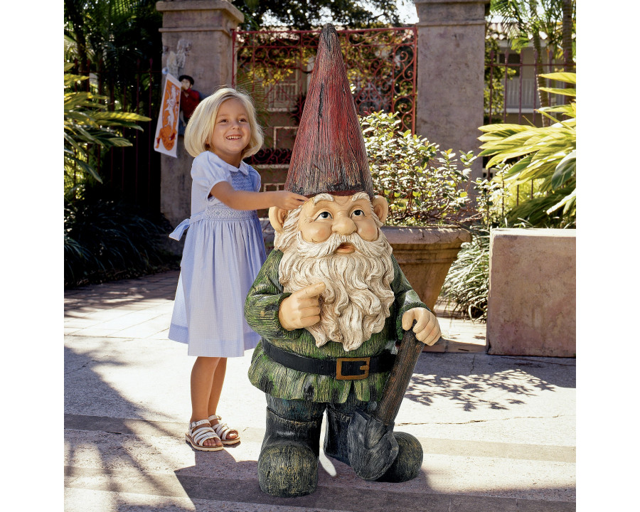 Toscano - Gottfried the Gigantic Garden Gnome Statue