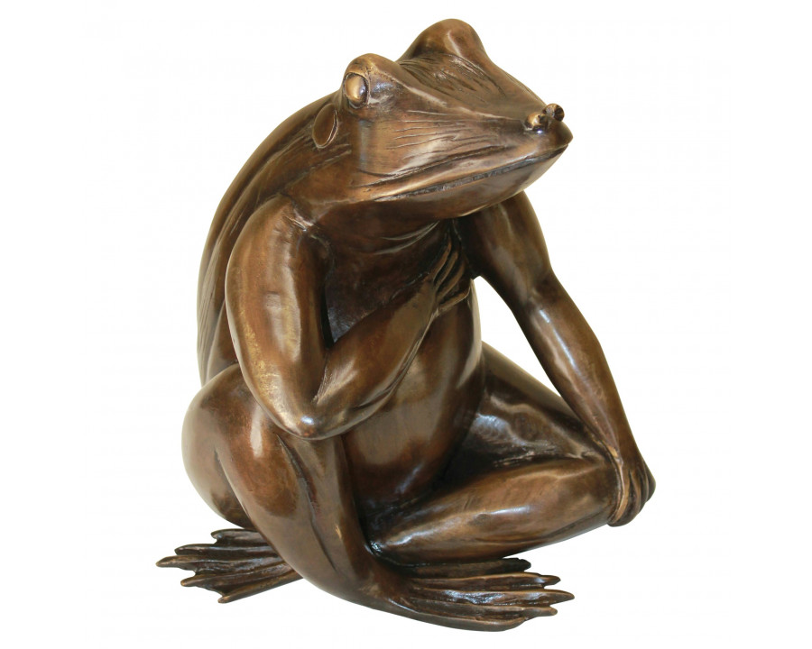 Toscano - Forever in my Heart Frog Garden Statue