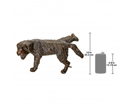 Toscano - Naughty Puppy Peeing Dog Garden Statue