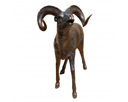 Toscano - Big Horn Sheep Garden Statue