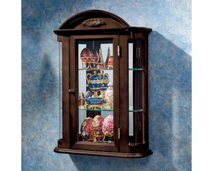 Toscano - Rosedale Hardwood Wall Curio Cabinet