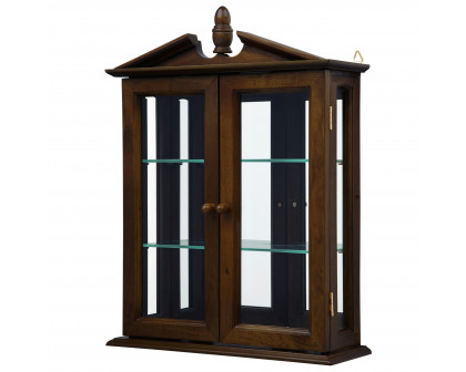 Toscano - Amesbury Manor Wall Curio Cabinet