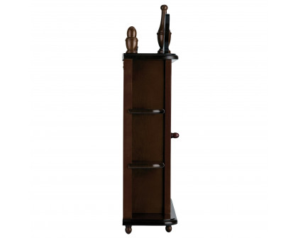 Toscano - Savile Row Hardwood Wall Curio Display Cabinet