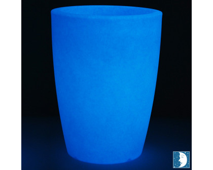 Toscano Glow in the Dark 12" Planter Urn - Blue