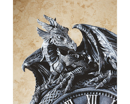 Toscano - Penhurst Dragon Sculptural Wall Clock