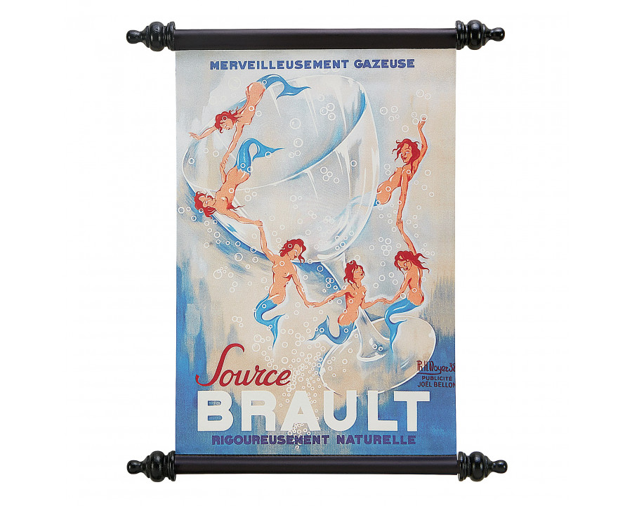 Toscano - Source Brault 1938 Canvas Wall Scroll