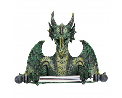 Toscano - Tissue Tyrant Dragon Bathroom Toilet Paper Holder