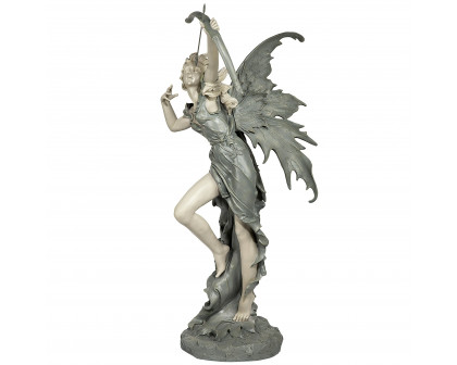 Toscano Rhiannon the Archer Garden Fairy Statue - Large