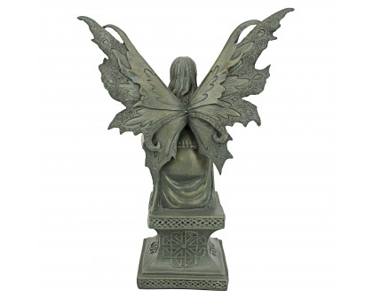 Toscano Celtic Fairy Perilous Perch Garden Statue - Medium