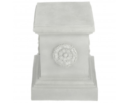 Toscano English Rosette Garden Sculptural Plinth - Grande