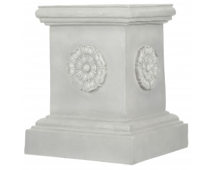 Toscano English Rosette Garden Sculptural Plinth - Grande