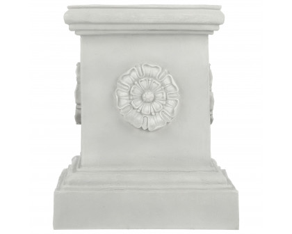 Toscano English Rosette Garden Sculptural Plinth - Grande