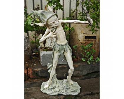 Toscano - Sling Pixie Garden Statue