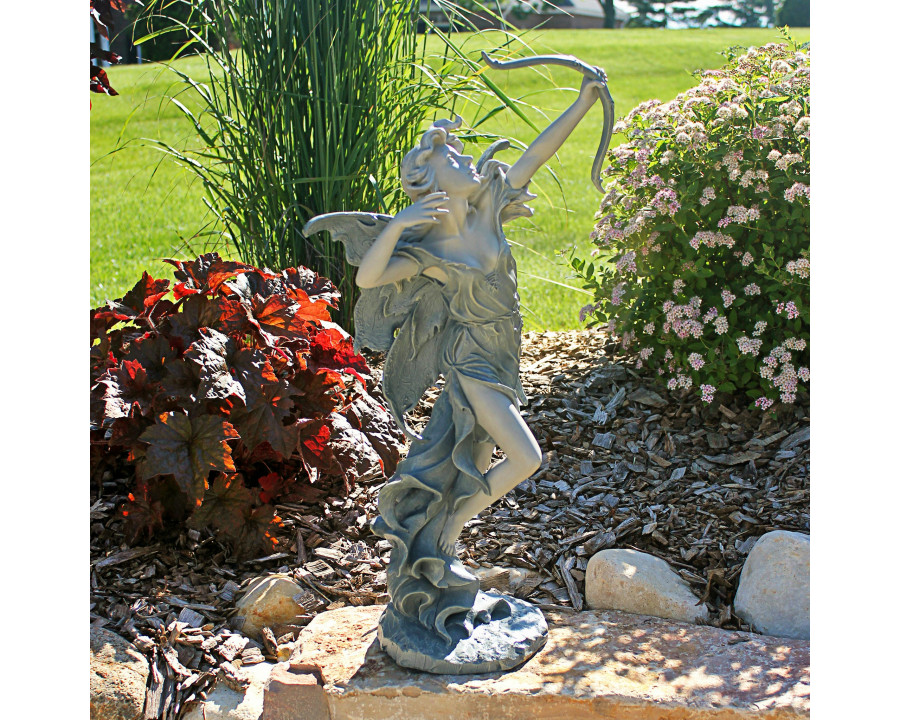 Toscano - Rhiannon the Archer Garden Fairy Statue