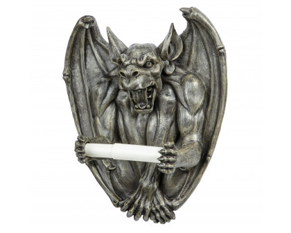 Toscano - Flush the Gargoyle Gothic Bathroom Toilet Paper Holder