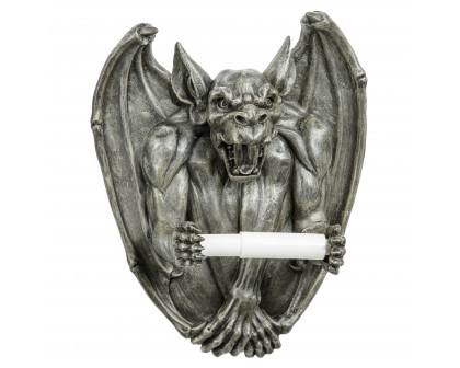 Toscano - Flush the Gargoyle Gothic Bathroom Toilet Paper Holder