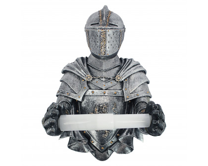 Toscano - A Knight to Remember Gothic Bathroom Toilet Paper Holder