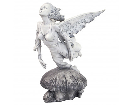 Toscano - Enchanted Flight of the Garden Fairy Statue