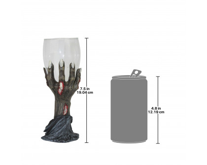 Toscano - Toast of the Zombie Sculptural Goblet