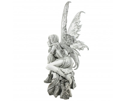 Toscano - Pause to Ponder Fairy Garden Statue