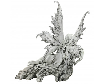 Toscano - Pause to Ponder Fairy Garden Statue