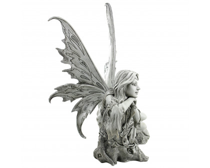 Toscano - Pause to Ponder Fairy Garden Statue