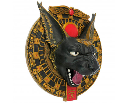 Toscano - Bad Tempered Bastet Egyptian Cat Wall Plaque