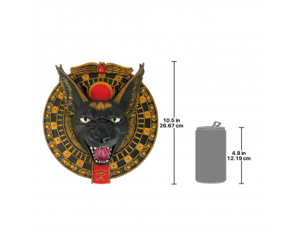 Toscano - Bad Tempered Bastet Egyptian Cat Wall Plaque