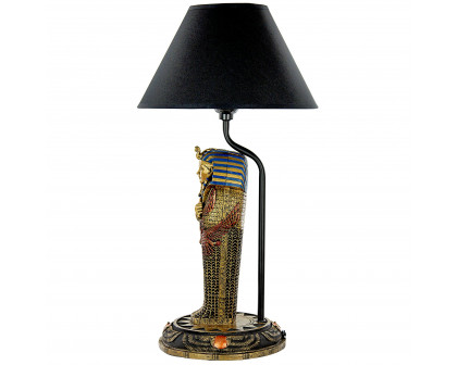 Toscano - Sarcophagus of King Tutankhamun Table Lamp in Designer Resin