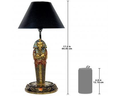 Toscano - Sarcophagus of King Tutankhamun Table Lamp in Designer Resin