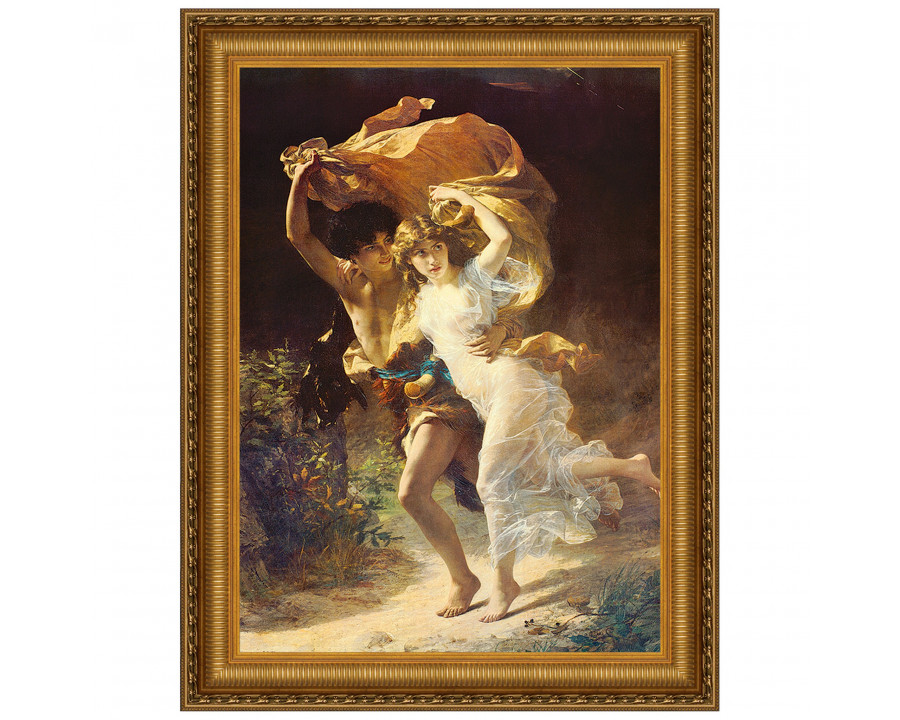 Toscano The Storm Framed Canvas Replica Painting - Grande