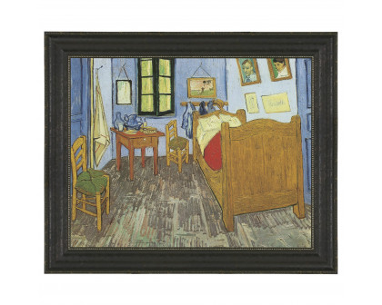 Toscano - The Bedroom Framed Canvas Replica Painting