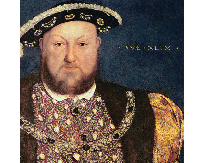 Toscano Henry VIII Framed Canvas Replica Painting - Small