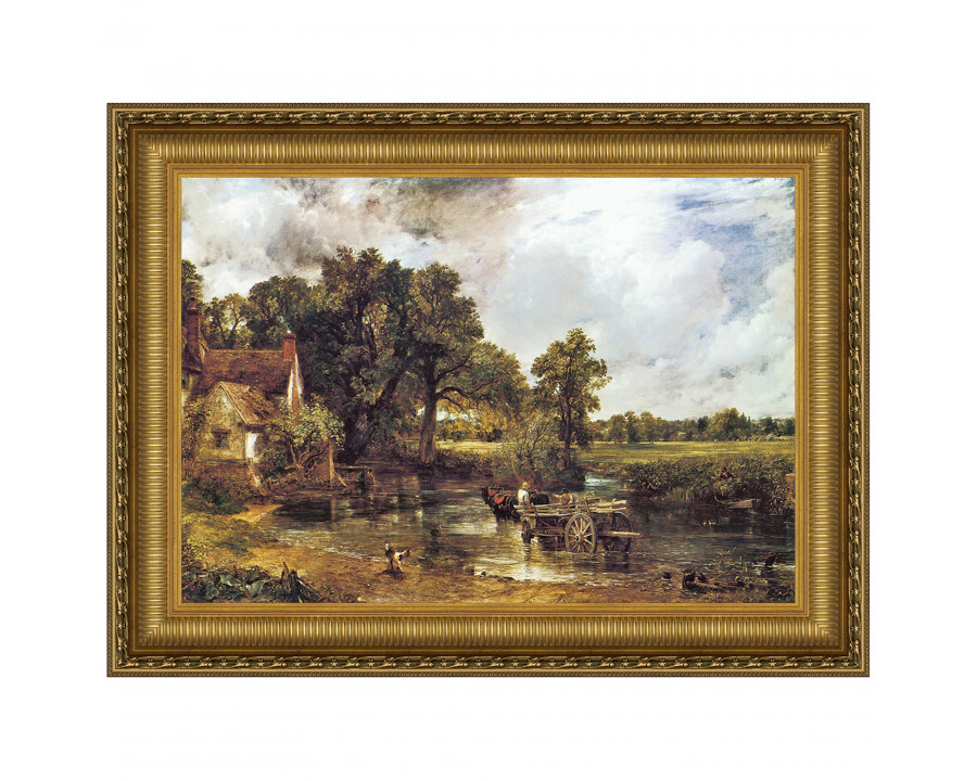 Toscano The Hay Wain Framed Canvas Replica Painting - Small