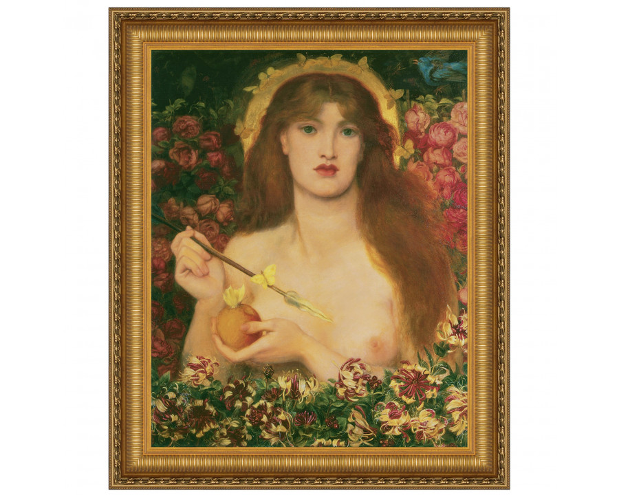 Toscano Venus Verticordia Framed Canvas Replica Painting - Large