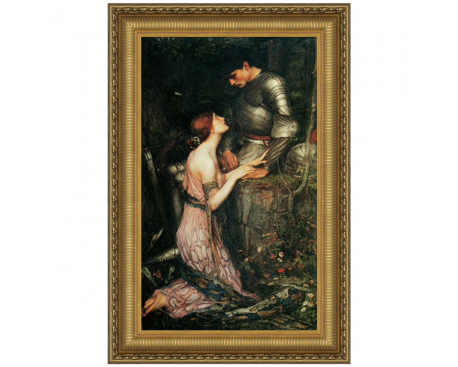 Toscano - Lamia Framed Canvas Replica Painting