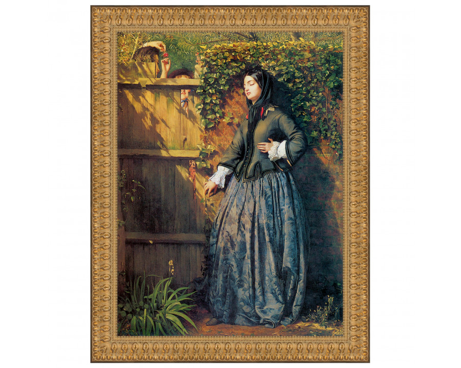 Toscano Broken Vows Framed Canvas Replica Painting - Small