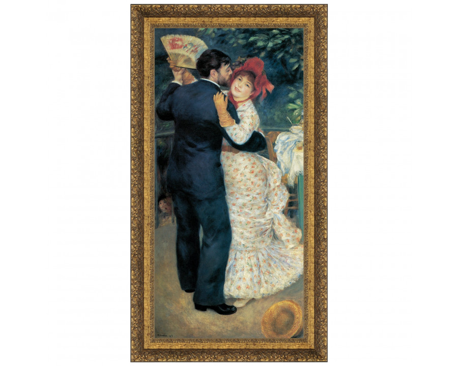 Toscano Dance in the Country Framed Canvas Replica Painting - Small