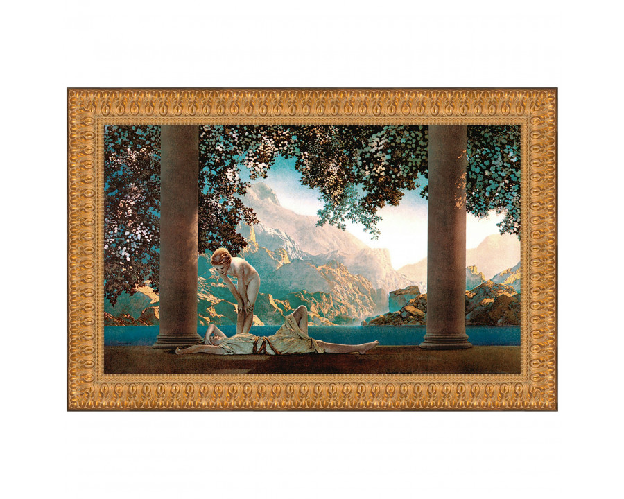 Toscano Daybreak Framed Canvas Replica Painting - Small