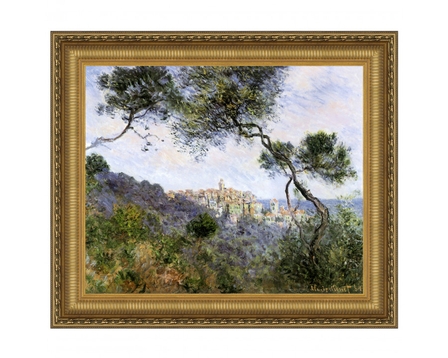 Toscano Bordighera Italy Framed Canvas Replica Painting - Small